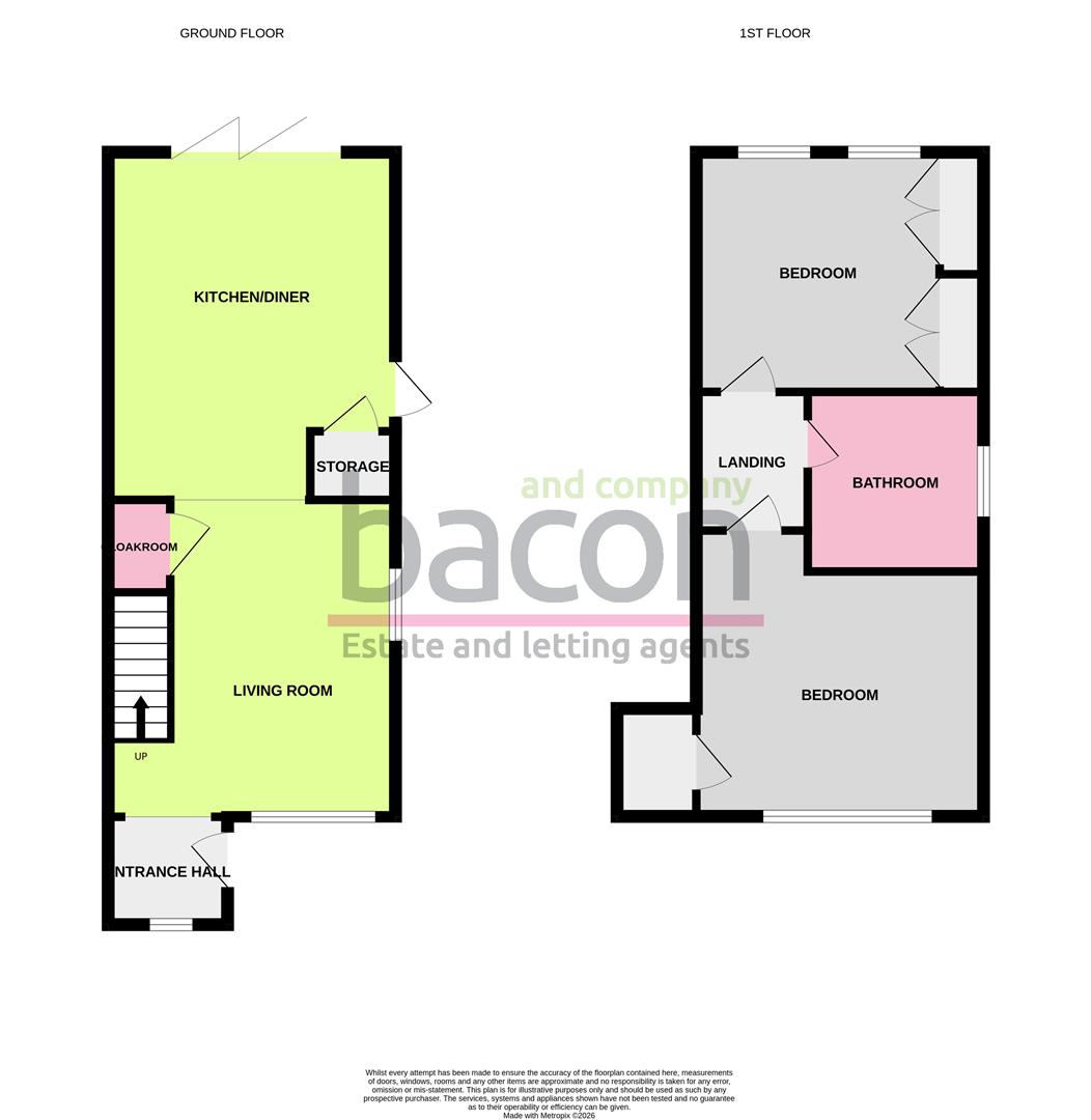 Floor Plan | House - End Terrace | Montreal Way, Worthing | For Sale